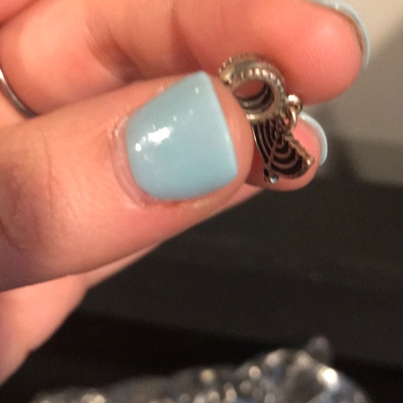 Jewish Star and Menorah Pandora Charms - Picture 4 of 5